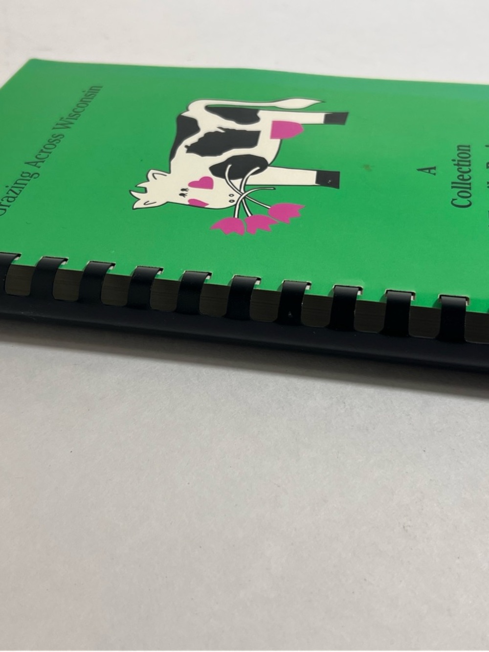 VTG Grazing Across Wisconsin Collection of Family Recipes Spiral Book 1989 - Picture 2 of 13